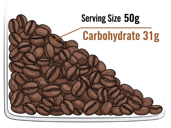 Carbohydrates In Green (Unroasted) Beans