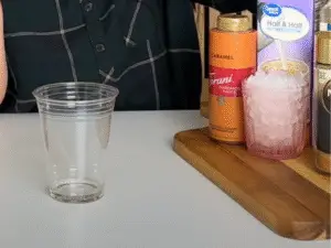How to Make a Dutch Bros 911 - Add the Flavor Base