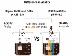 View of Acid Level in Cold Brew vs Regular Coffee - Advisor Coffee
