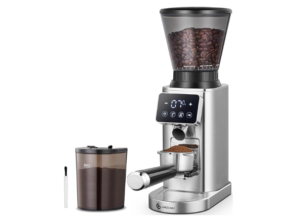 AMZCHEF Coffee Grinder, 48 Grind Settings 1