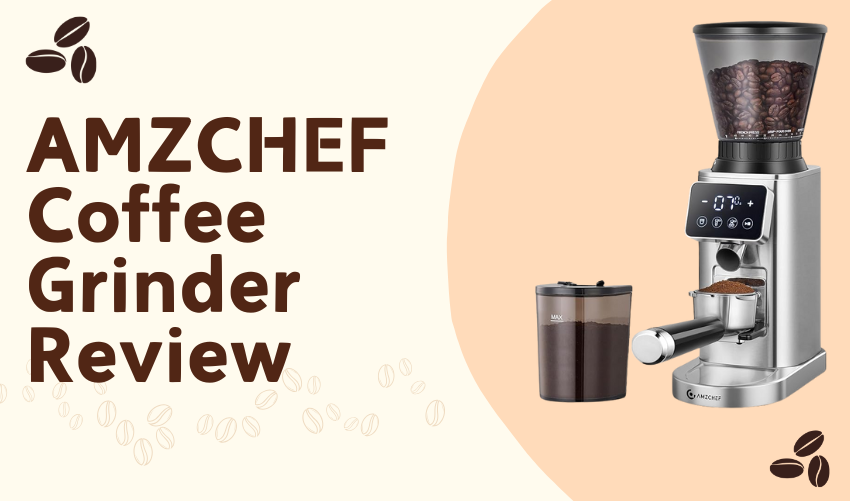 AMZCHEF Coffee Grinder Review photo