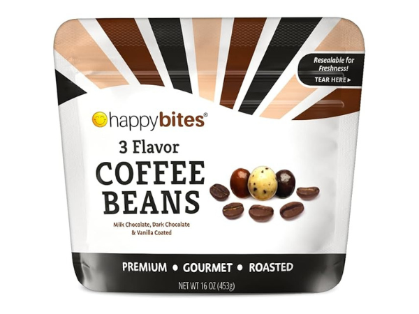Happy Bites 3 Flavor Covered Coffee Beans