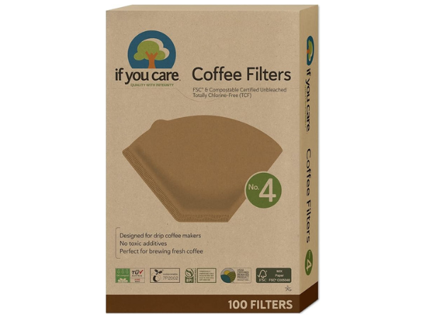 If You Care #4 Cone Coffee Filters 1