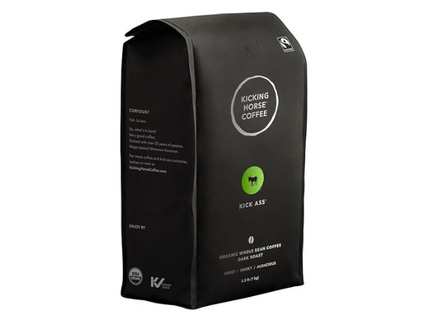 Kicking Horse Coffee, Kick Ass, Dark Roast, Whole Bean
