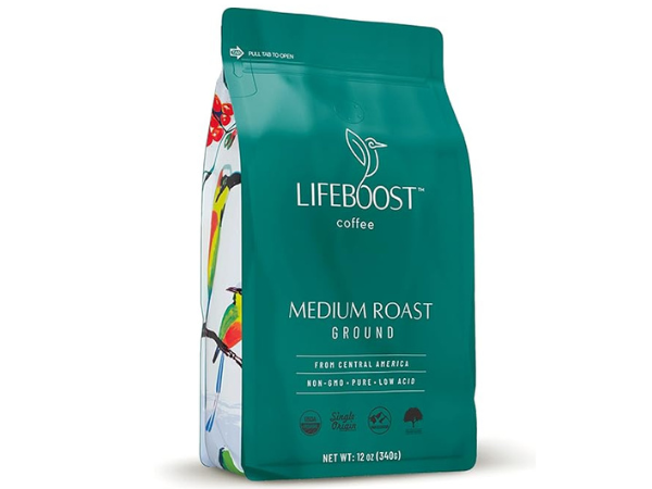 Lifeboost Coffee - Low Acid Medium Roast 1