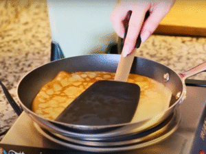 Making the Coffee Crêpes 2