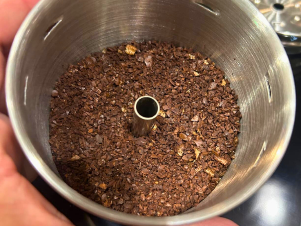 burr grinder offers unmatched control