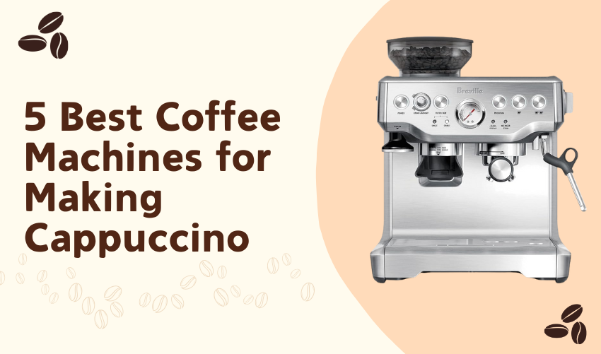 5 Best Coffee Machines for Making Cappuccino photo