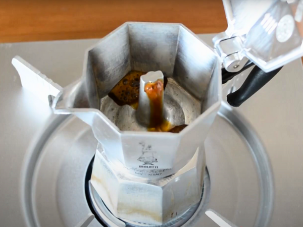 Brew Espresso With A Moka Pot photo