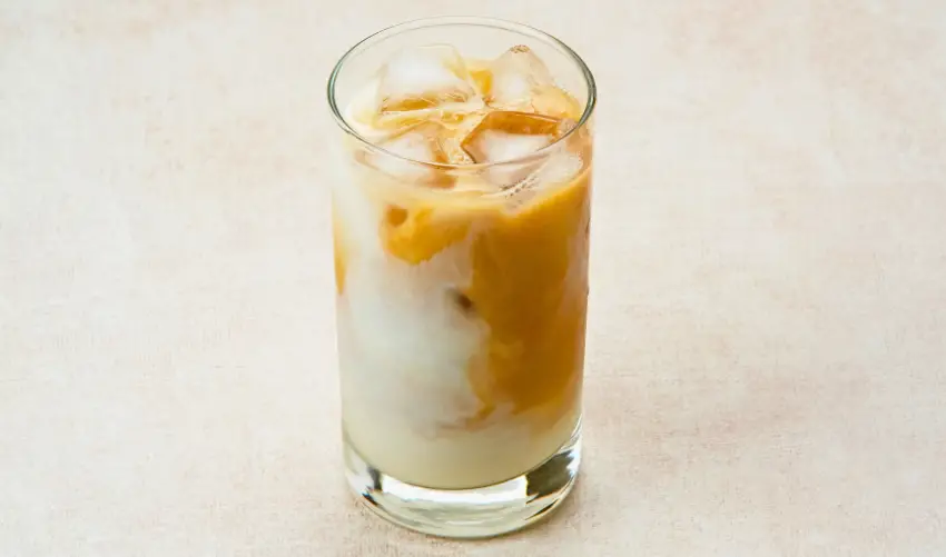 DIY Iced Caramel Latte