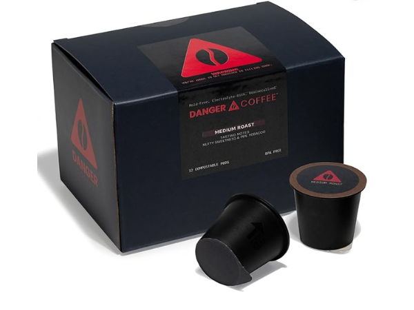 Dave Asprey Compostable Pods, Medium Roast