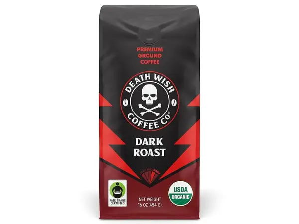 Death Wish Coffee Ground Coffee 1