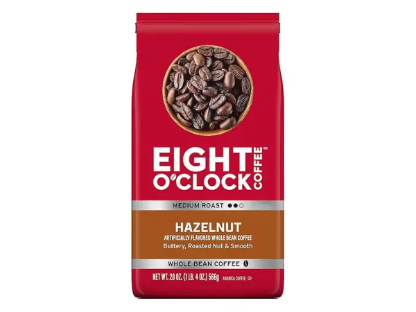 Eight O'clock Coffee Hazelnut Whole Bean Coffee