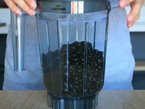 Grind Coffee Beans Blender Method