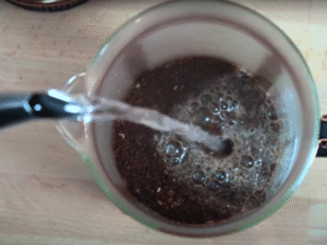 How to Brew Espresso French Press - Pour and Saturate