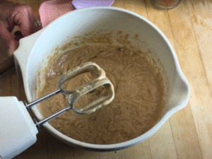 LAUSD Coffee Cake Recipe - Form the Batter