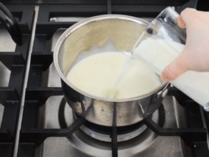 London Fog Latte Recipe - Steam and Froth the Milk