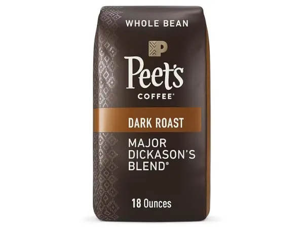 Peet's Coffee, Dark Roast Whole Bean Coffee