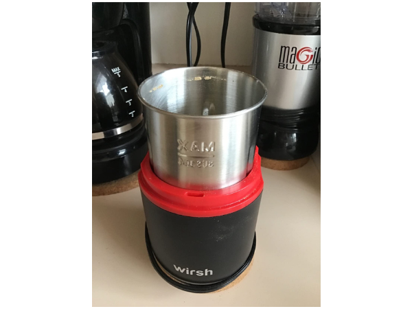 Size & Design Wirsh Electric Coffee Grinder