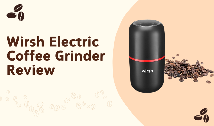 Wirsh Electric Coffee Grinder Review photo