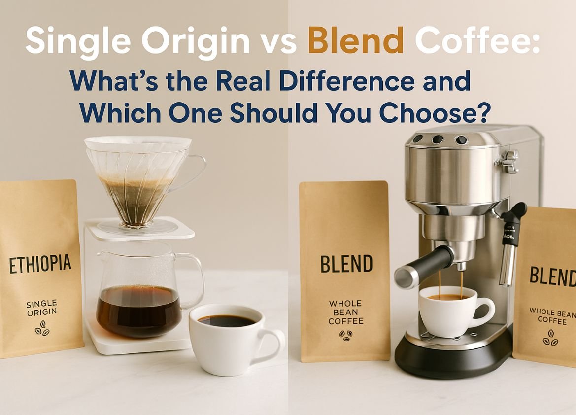 single origin vs blend coffee.